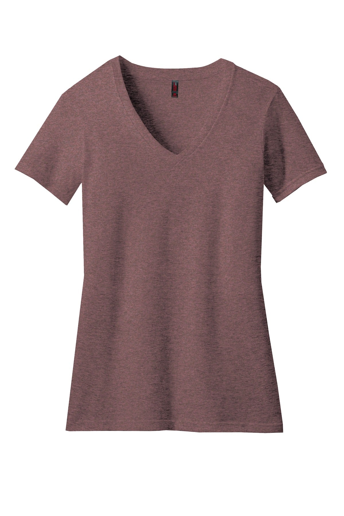District Women's Perfect Blend CVC V-Neck Tee DM1190L
