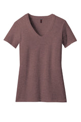 District Women's Perfect Blend CVC V-Neck Tee DM1190L