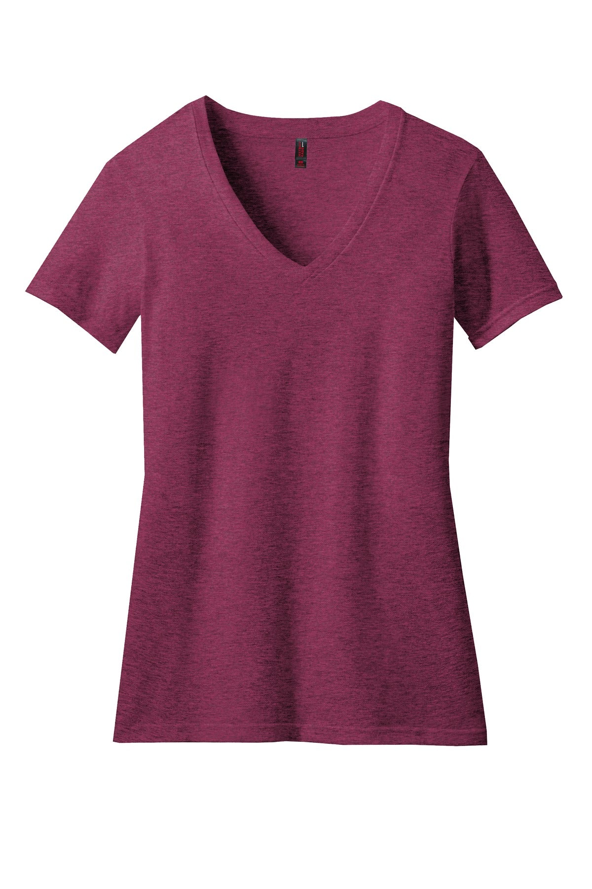 District Women's Perfect Blend CVC V-Neck Tee DM1190L