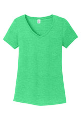 District Women's Perfect Tri V-Neck Tee DM1350L