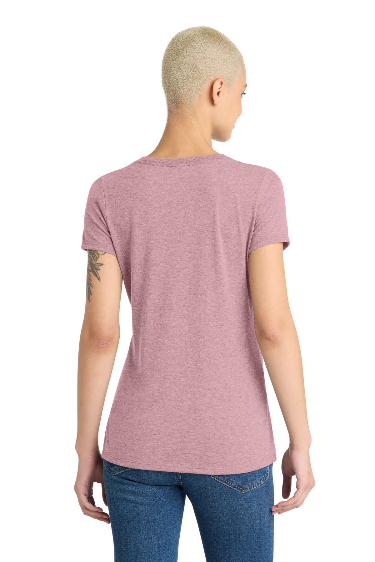 District Women's Perfect Tri V-Neck Tee DM1350L