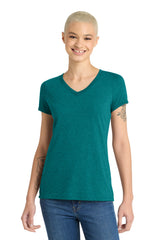 District Women's Perfect Tri V-Neck Tee DM1350L
