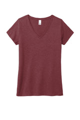 District Women's Perfect Tri V-Neck Tee DM1350L