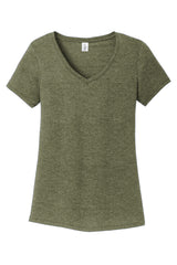 District Women's Perfect Tri V-Neck Tee DM1350L