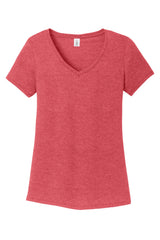 District Women's Perfect Tri V-Neck Tee DM1350L