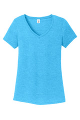District Women's Perfect Tri V-Neck Tee DM1350L