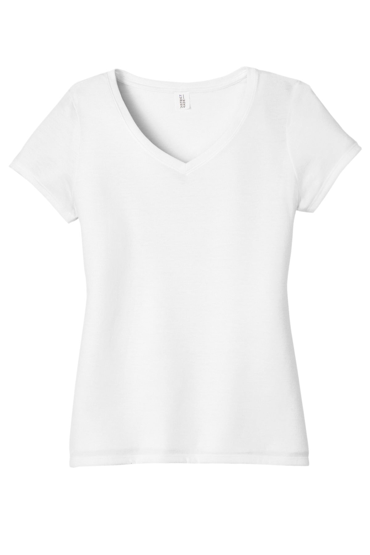District Women's Perfect Tri V-Neck Tee DM1350L