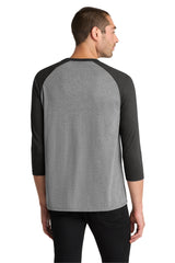 District  Perfect Tri 3/4-Sleeve Raglan. DM136
