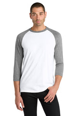 District  Perfect Tri 3/4-Sleeve Raglan. DM136