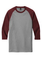 District  Perfect Tri 3/4-Sleeve Raglan. DM136