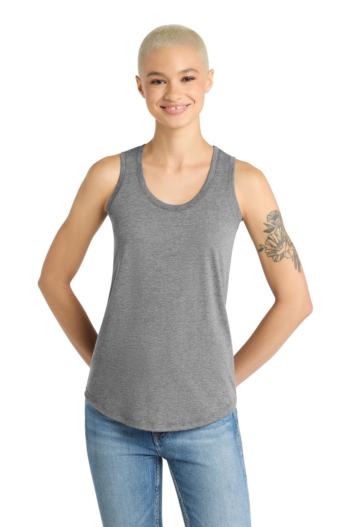 District  Women's Perfect Tri Racerback Tank DM138L