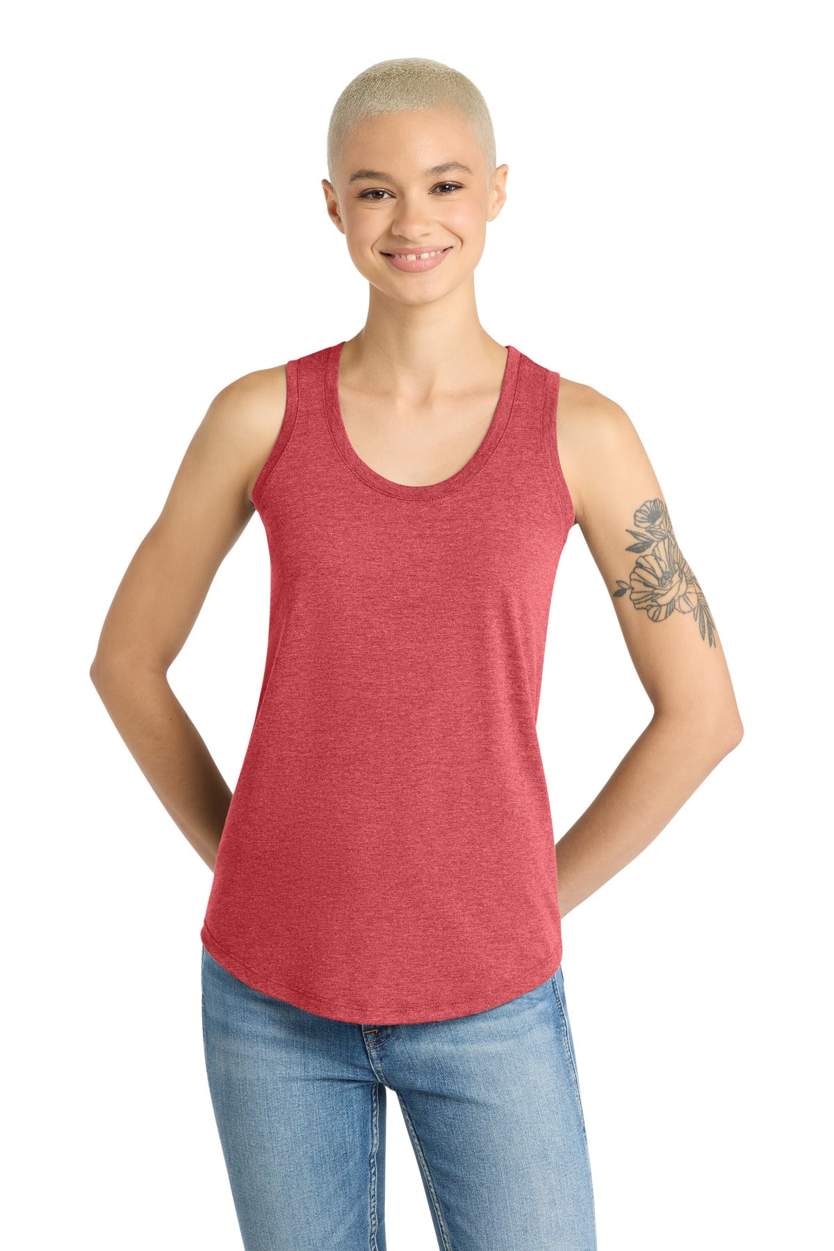District  Women's Perfect Tri Racerback Tank DM138L