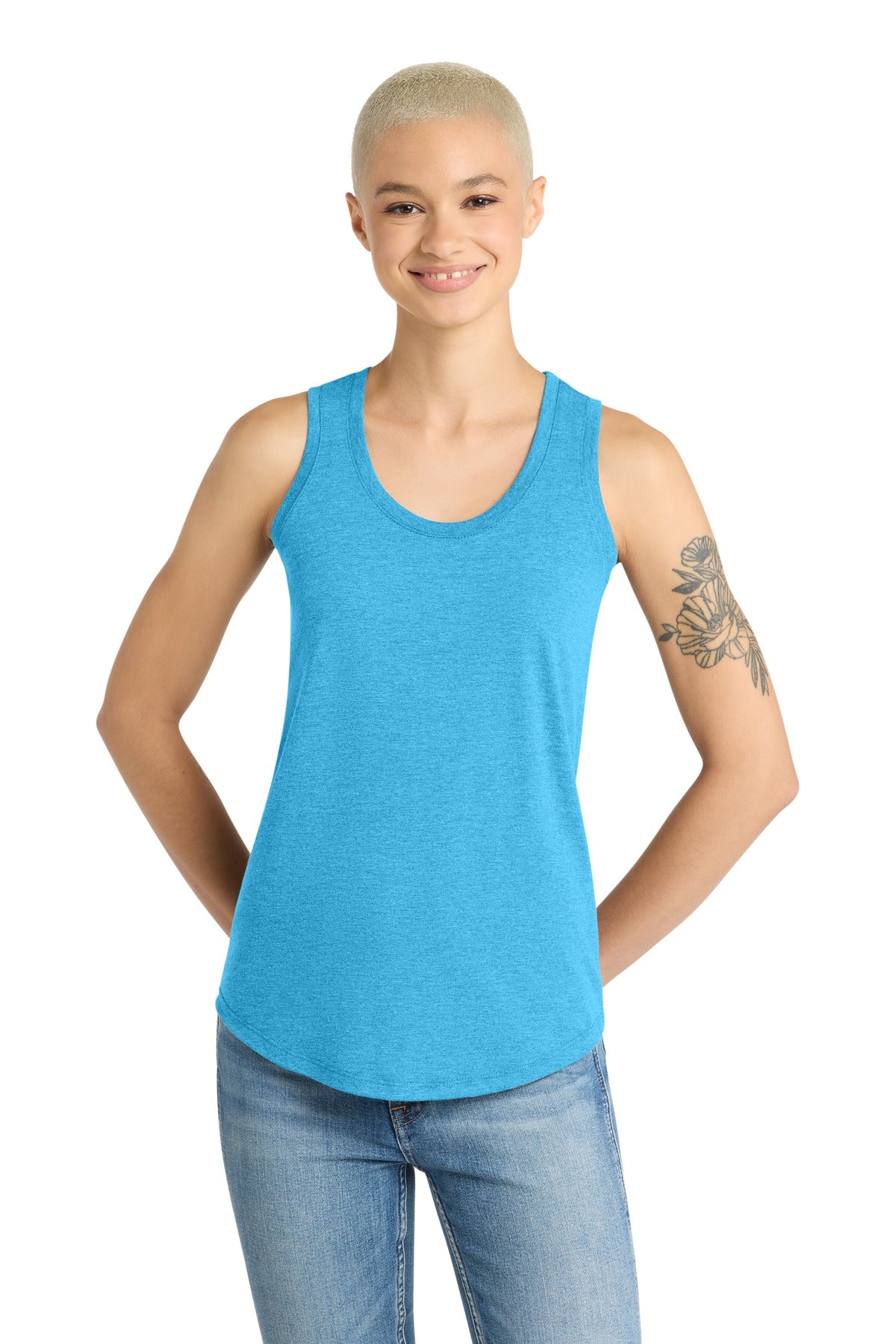 District  Women's Perfect Tri Racerback Tank DM138L