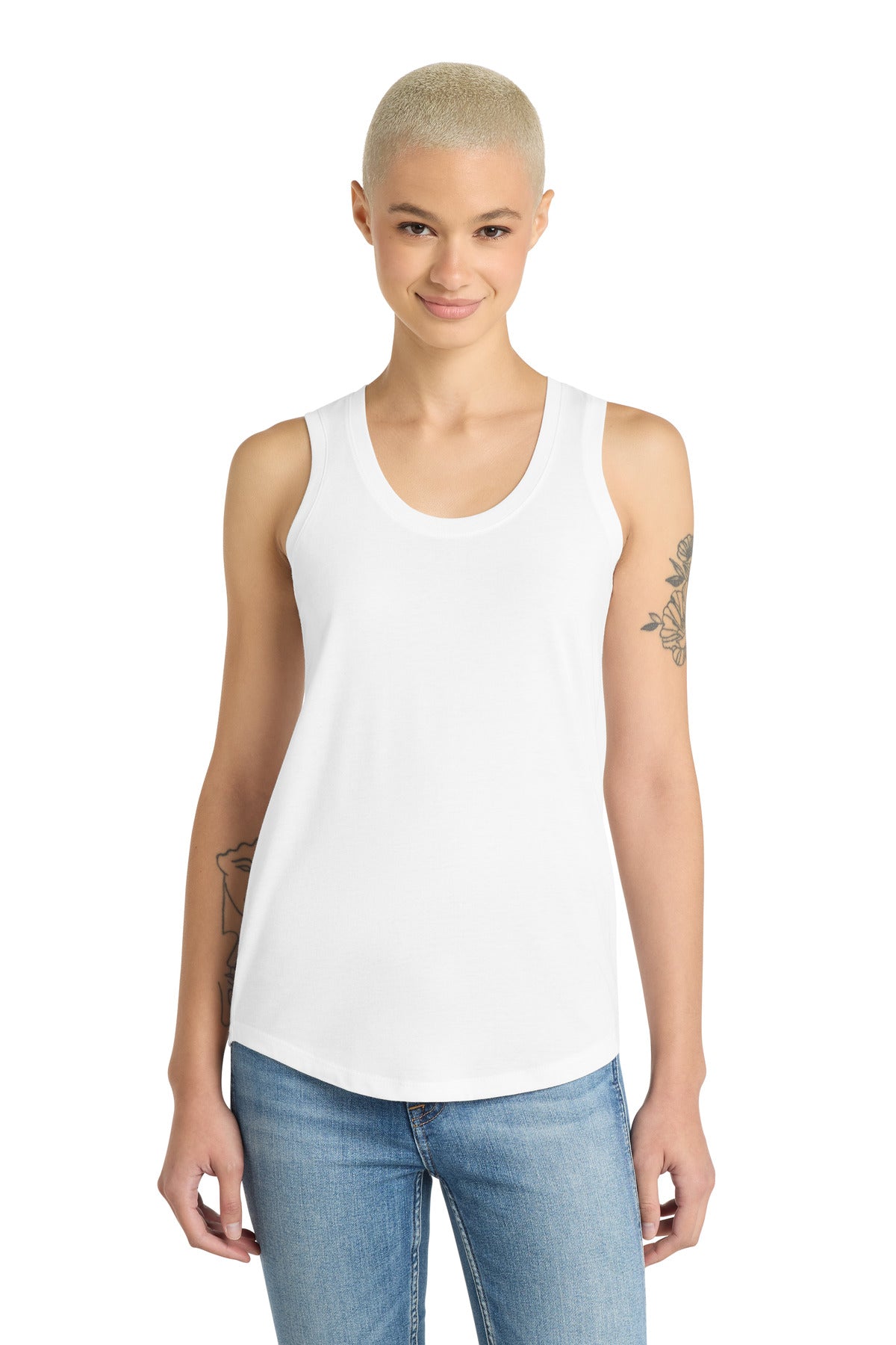 District  Women's Perfect Tri Racerback Tank DM138L