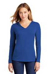 District Women's Perfect Tri Long Sleeve Hoodie DM139L