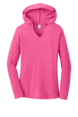 District Women's Perfect Tri Long Sleeve Hoodie DM139L