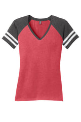 District Women's Game V-Neck Tee DM476
