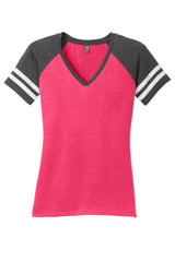 District Women's Game V-Neck Tee DM476