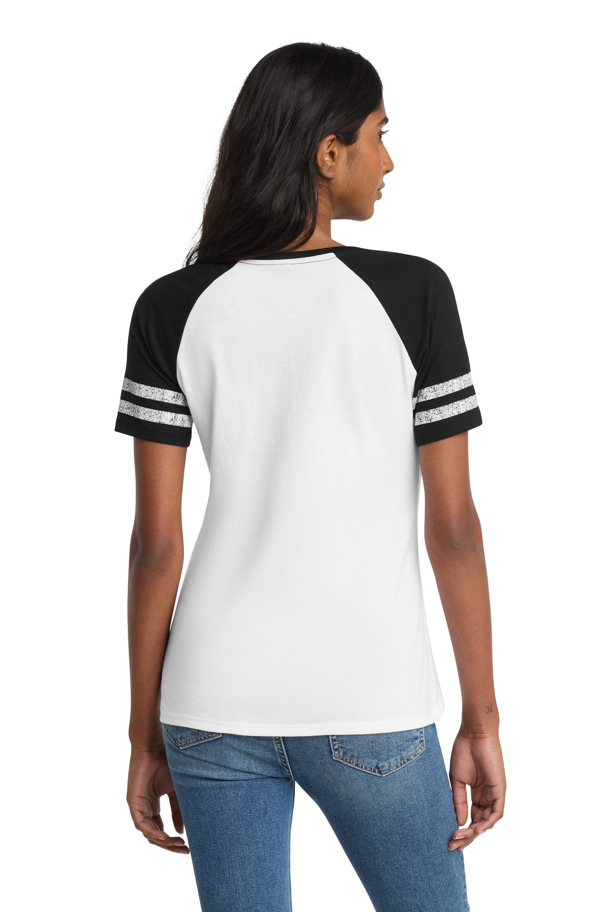 District Women's Game V-Neck Tee DM476