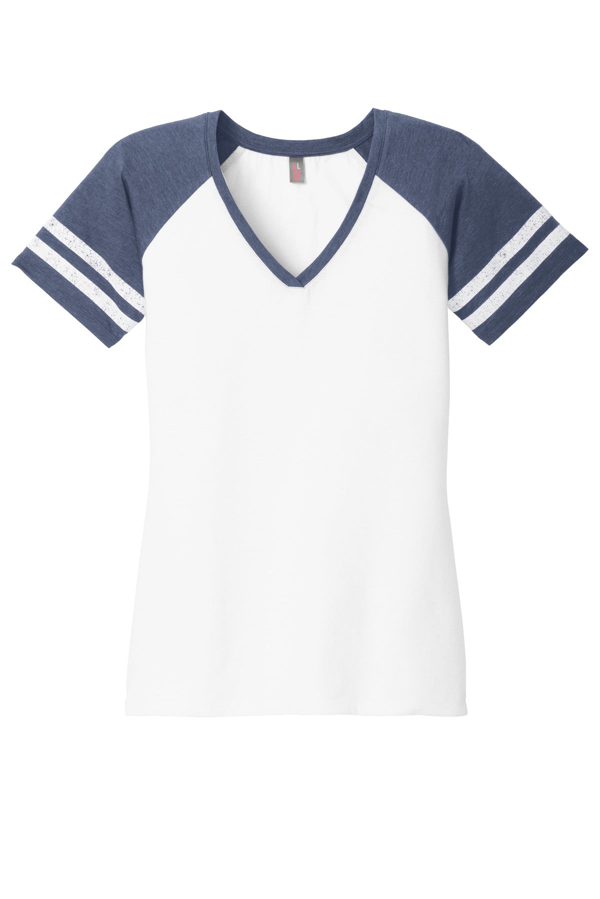 District Women's Game V-Neck Tee DM476