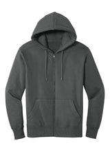 District Perfect Weight  Fleece Full-Zip Hoodie DT1103