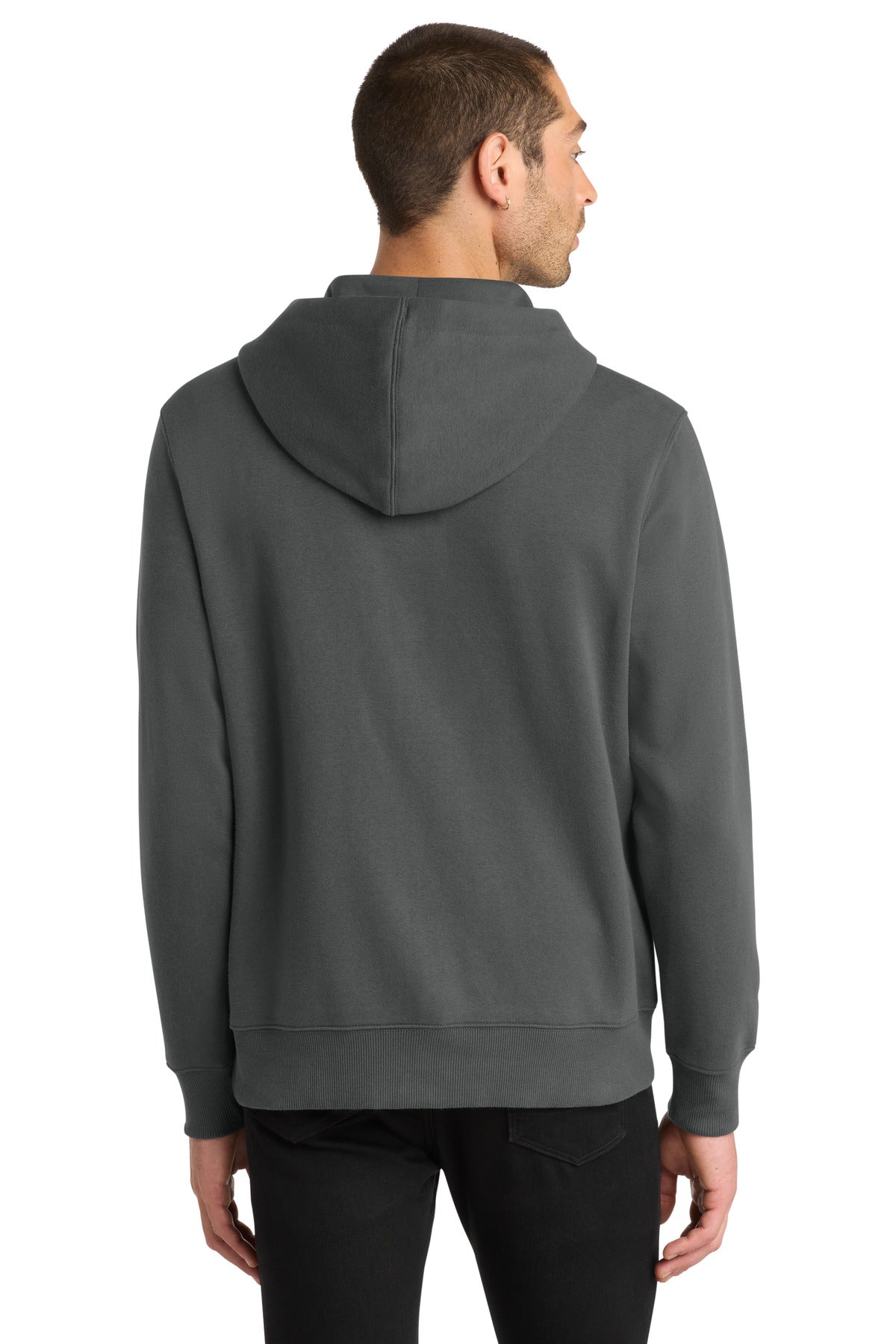 District Perfect Weight  Fleece Full-Zip Hoodie DT1103