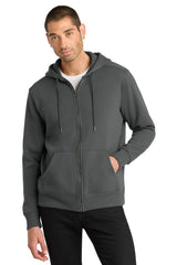 District Perfect Weight  Fleece Full-Zip Hoodie DT1103
