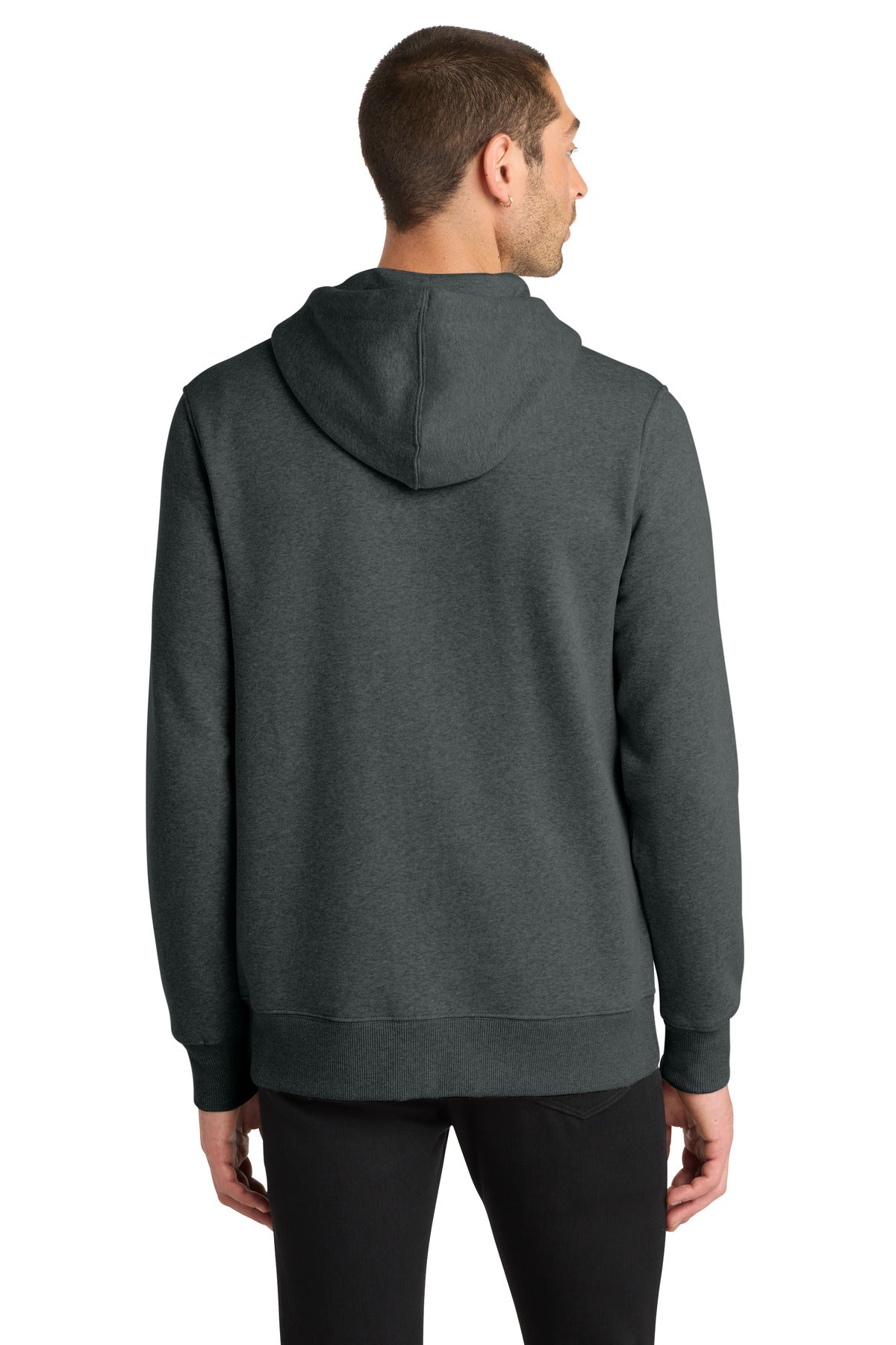 District Perfect Weight  Fleece Full-Zip Hoodie DT1103