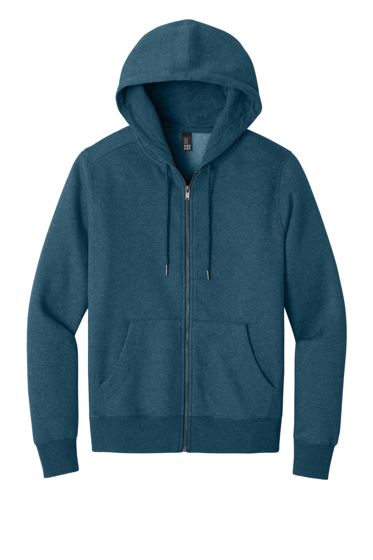 District Perfect Weight  Fleece Full-Zip Hoodie DT1103