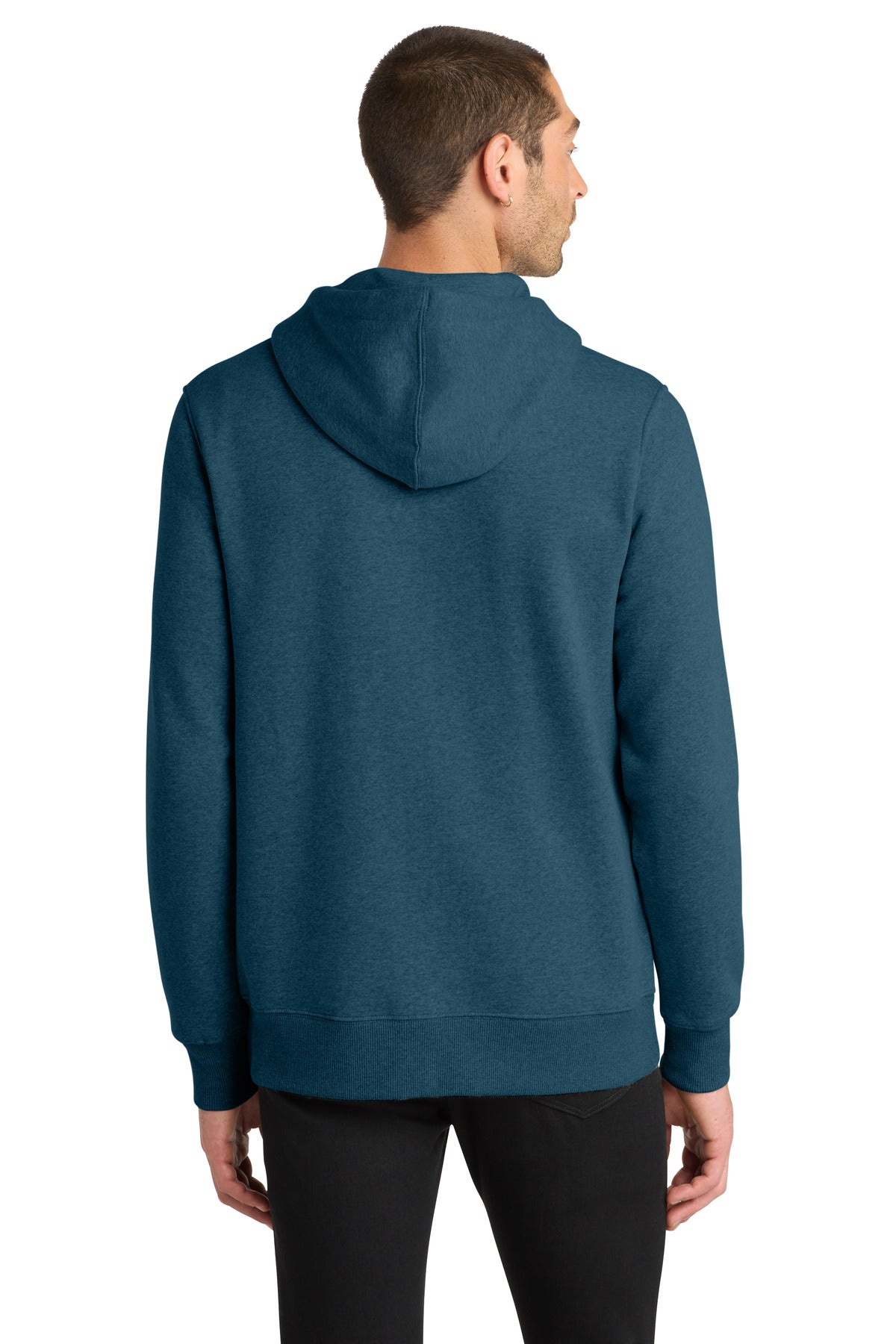 District Perfect Weight  Fleece Full-Zip Hoodie DT1103