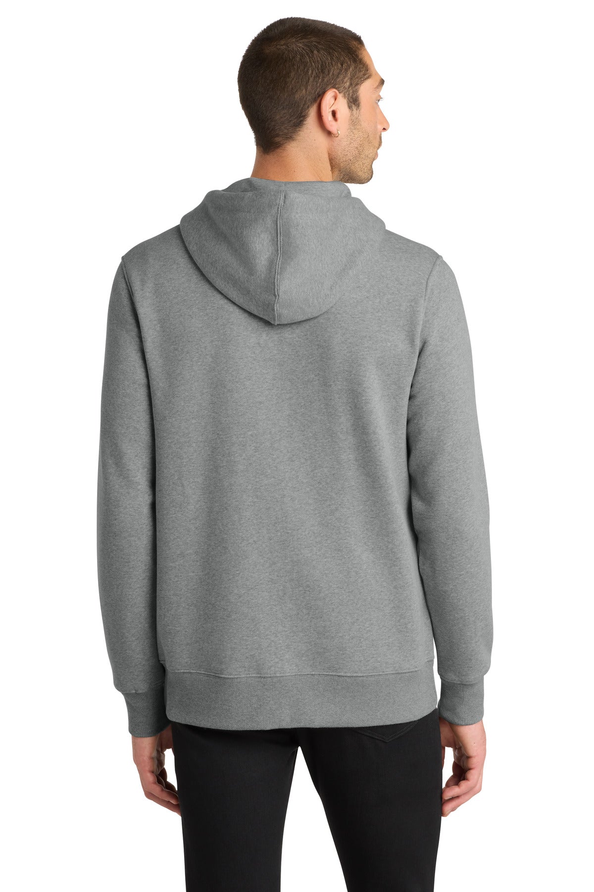 District Perfect Weight  Fleece Full-Zip Hoodie DT1103