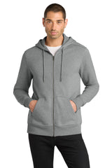 District Perfect Weight  Fleece Full-Zip Hoodie DT1103