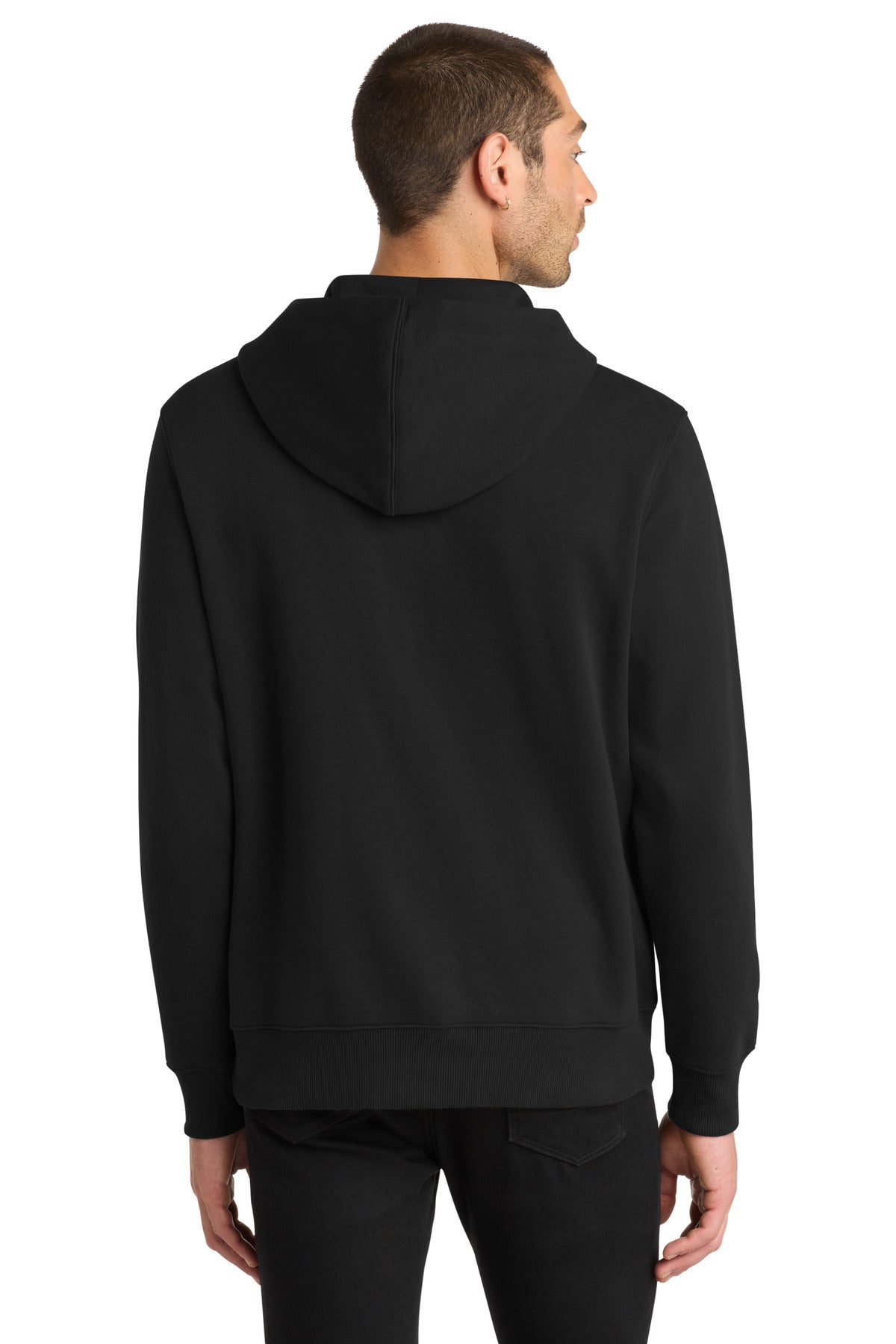 District Perfect Weight  Fleece Full-Zip Hoodie DT1103