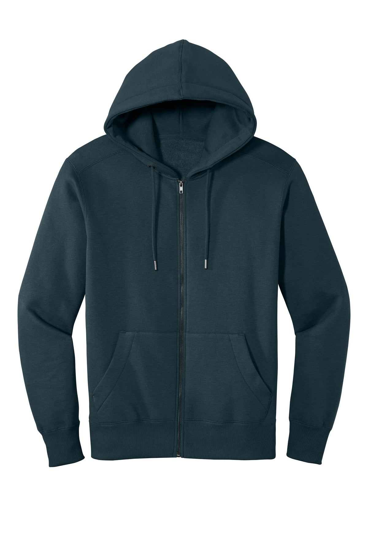 District Perfect Weight  Fleece Full-Zip Hoodie DT1103