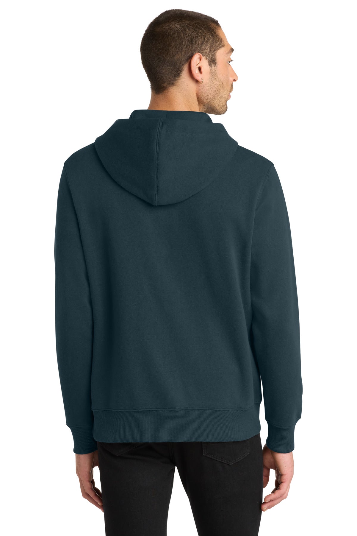 District Perfect Weight  Fleece Full-Zip Hoodie DT1103