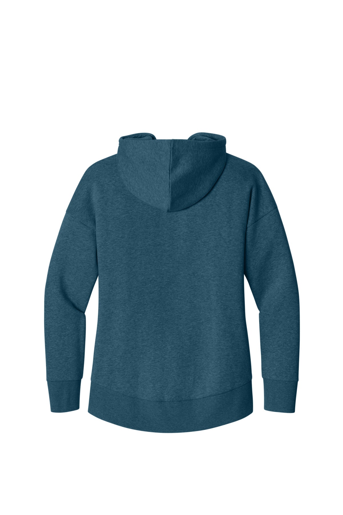 District  Women's Perfect Weight  Fleece Drop Shoulder Full-Zip Hoodie DT1104