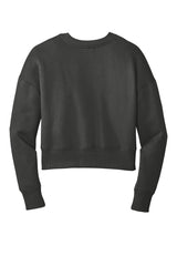 District Women's Perfect Weight  Fleece Cropped Crew DT1105