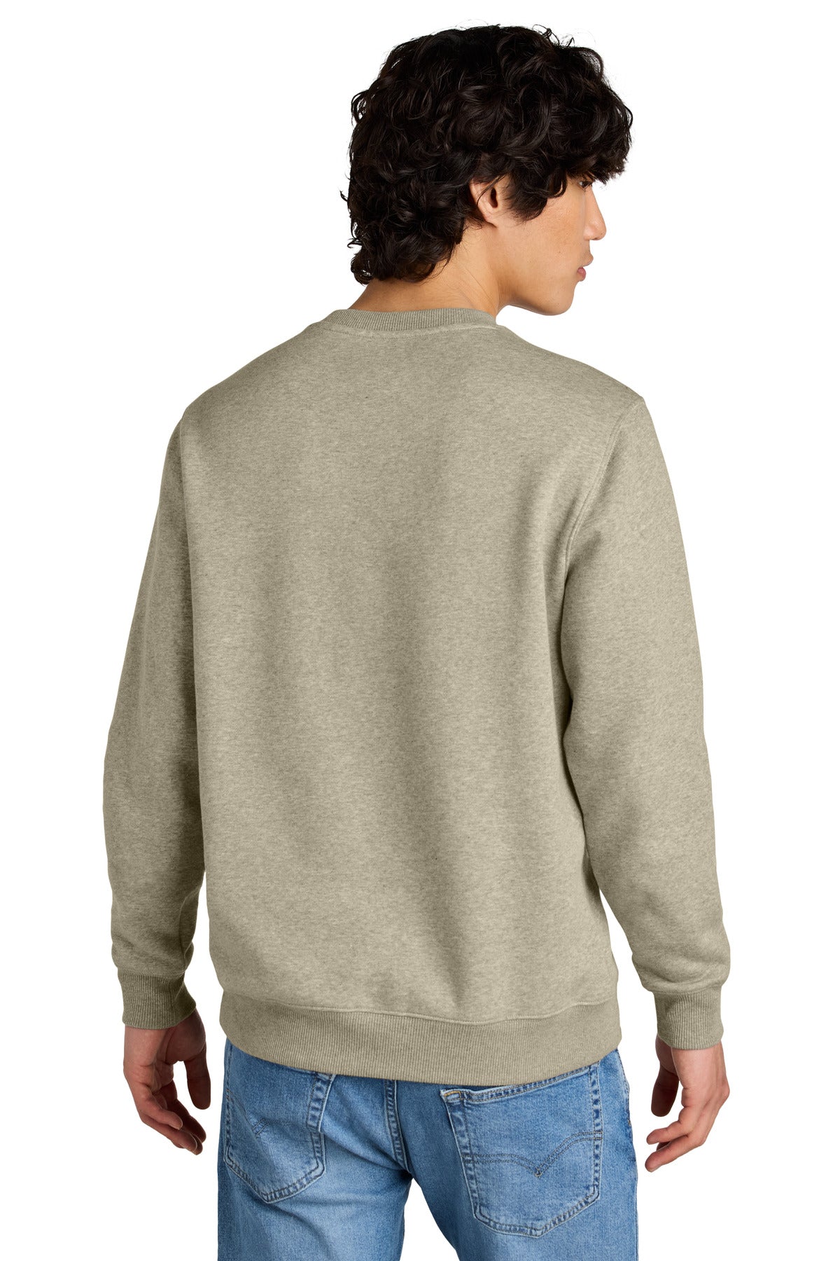 District Perfect Weight Fleece Crew DT1106