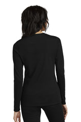 District Women's Perfect Blend CVC Long Sleeve Tee DT110