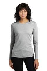 District Women's Perfect Blend CVC Long Sleeve Tee DT110