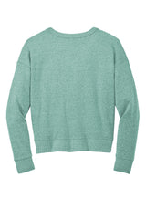 District Women's Perfect Tri Fleece V-Neck Sweatshirt DT1312