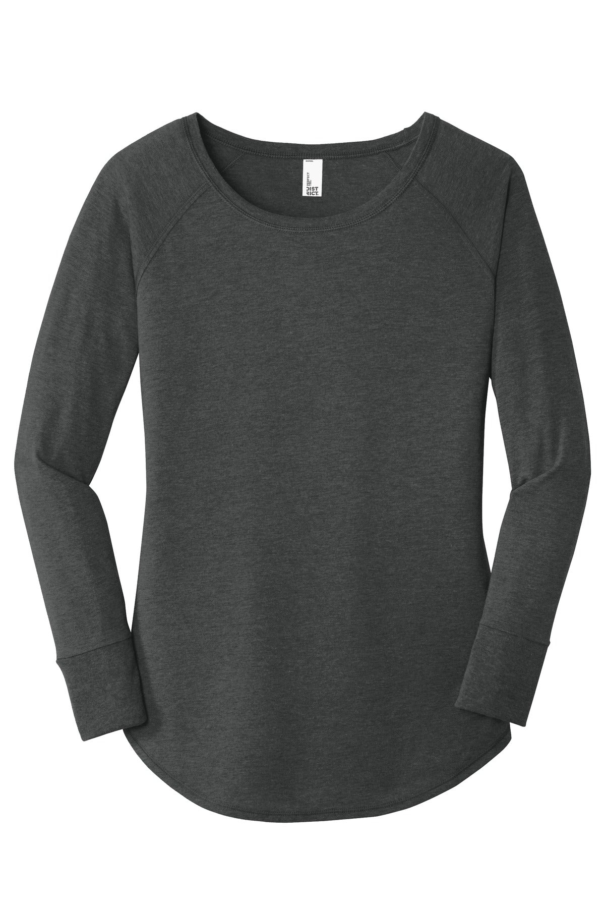 District Women's Perfect Tri  Long Sleeve Tunic Tee DT132L