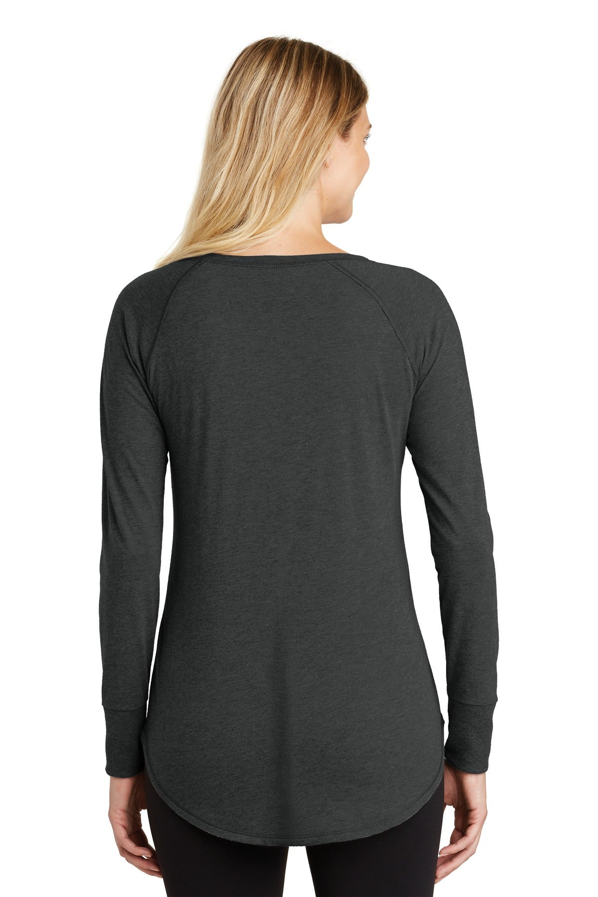 District Women's Perfect Tri  Long Sleeve Tunic Tee DT132L