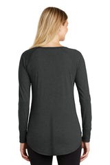 District Women's Perfect Tri  Long Sleeve Tunic Tee DT132L