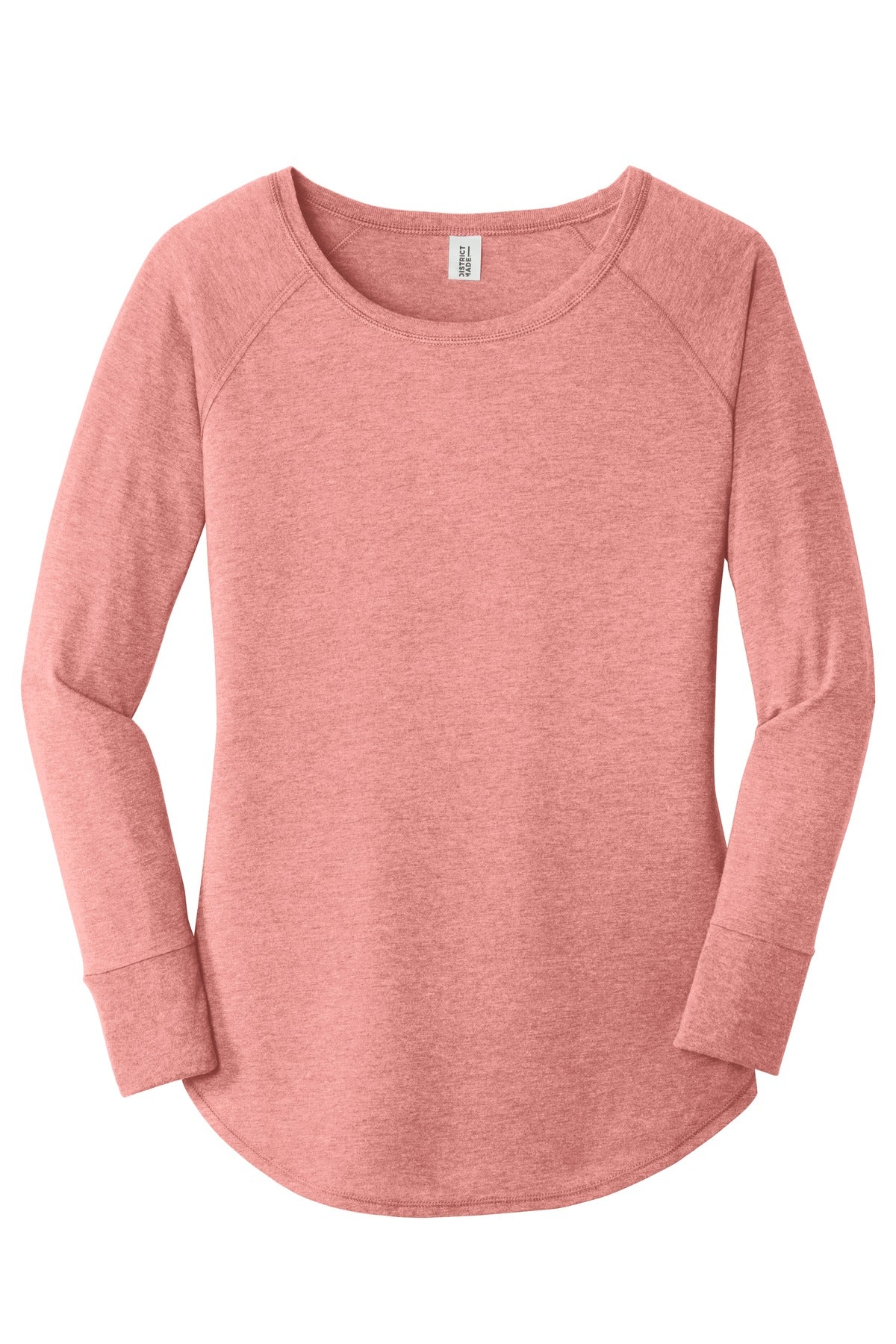 District Women's Perfect Tri  Long Sleeve Tunic Tee DT132L