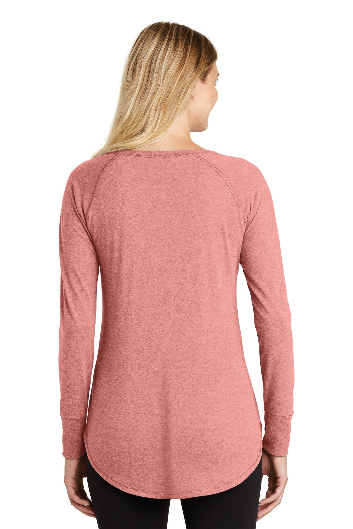 District Women's Perfect Tri  Long Sleeve Tunic Tee DT132L
