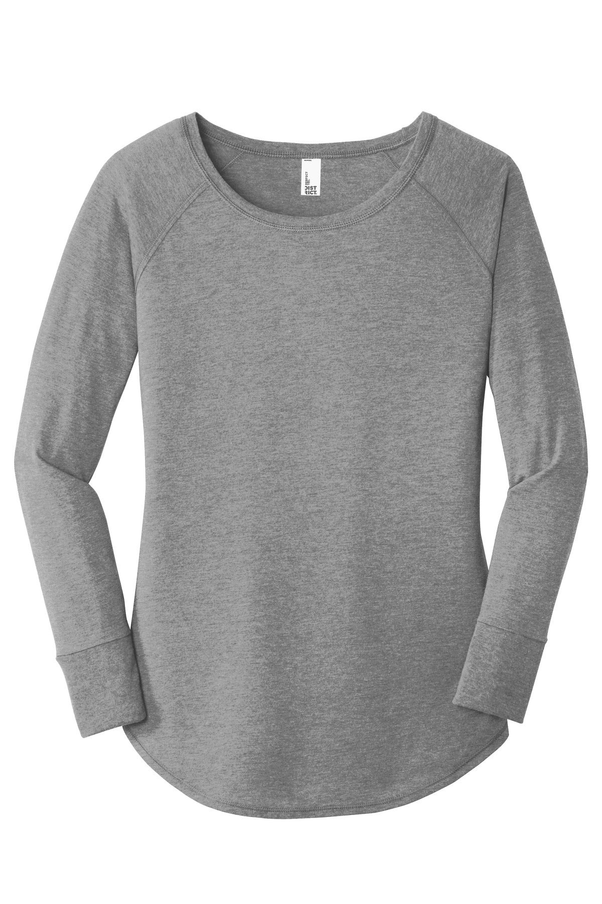 District Women's Perfect Tri  Long Sleeve Tunic Tee DT132L