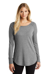 District Women's Perfect Tri  Long Sleeve Tunic Tee DT132L