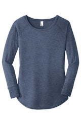 District Women's Perfect Tri  Long Sleeve Tunic Tee DT132L
