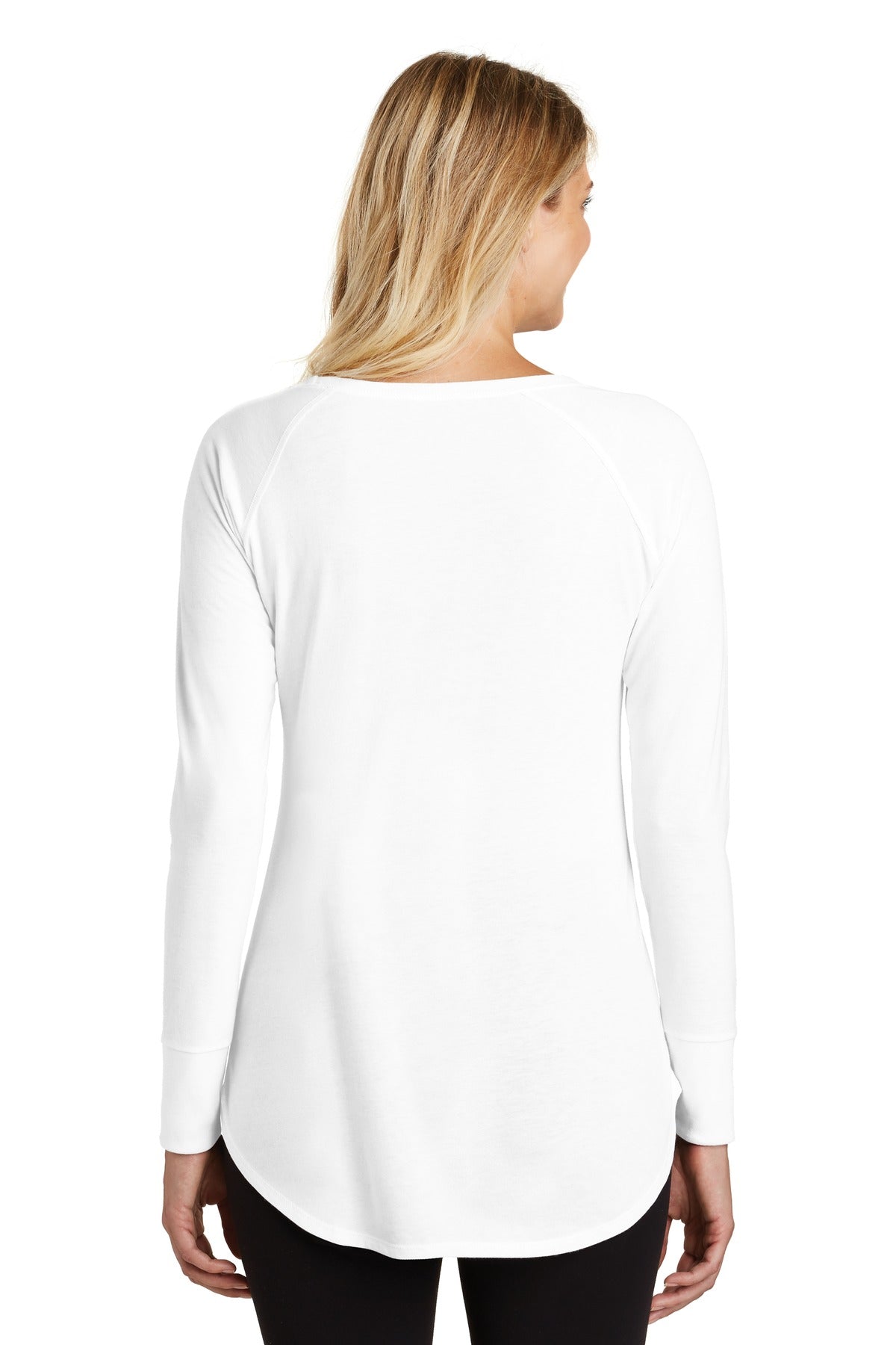 District Women's Perfect Tri  Long Sleeve Tunic Tee DT132L